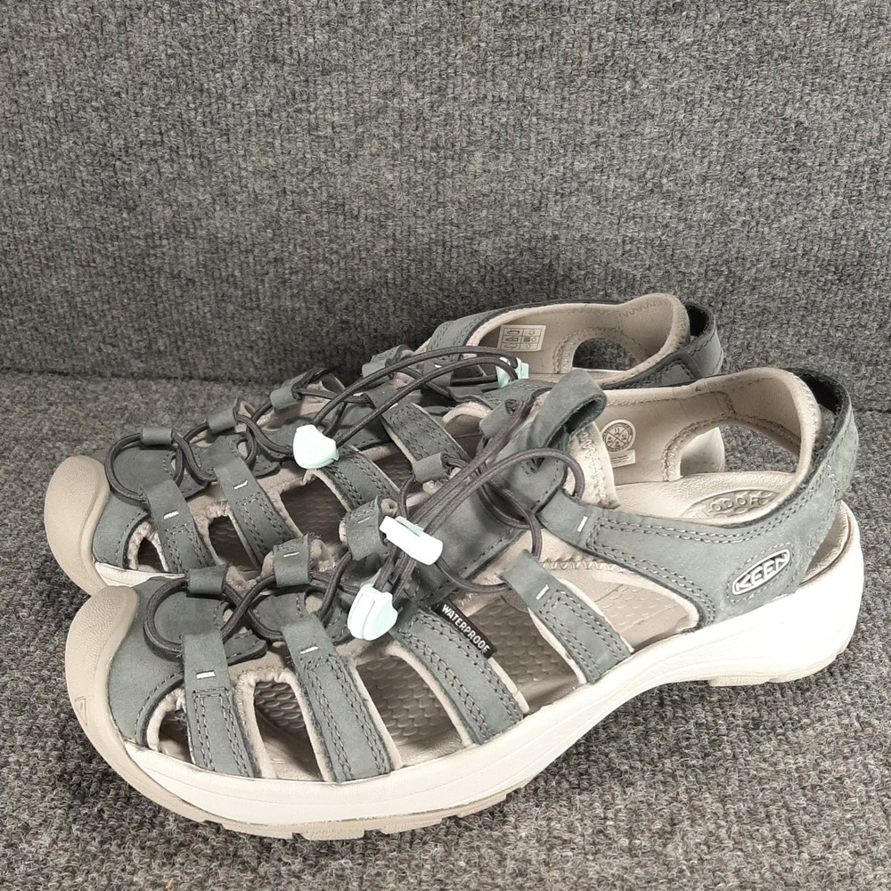 KEEN Venice H2 Sandals 1026150 Size 11 Grey Womens Waterproof Hiking Shoes